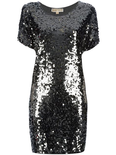 michael kors dresses sequin|Michael Kors sequin mini dress.